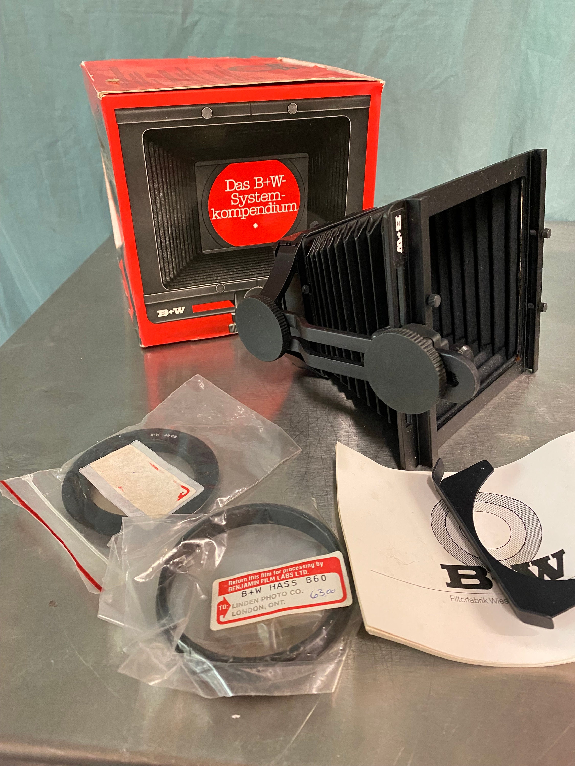 Lens Bellow Unit Das B + W System-kompendium Lens Bellows New in Box! - Etsy
