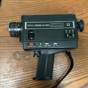 Sankyo Sound XL-40S Super 8mm Sound Film Camera W/case Excellent