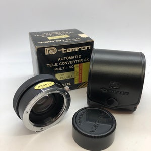 Tamron/Fujica Screw Mount 2X Teleconverter! New in Box!