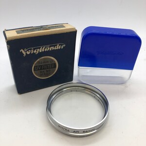 Voigtlander 317/54 54mm Push-on UV Filter!