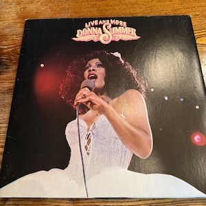 1973 Live and More Donna Summer double album Ming records with dust cover