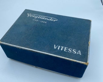 Voigtlander Vitessa 1756-1956 camera box