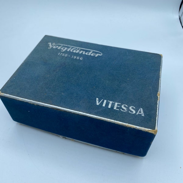 Voigtlander Vitessa 1756-1956 camera box