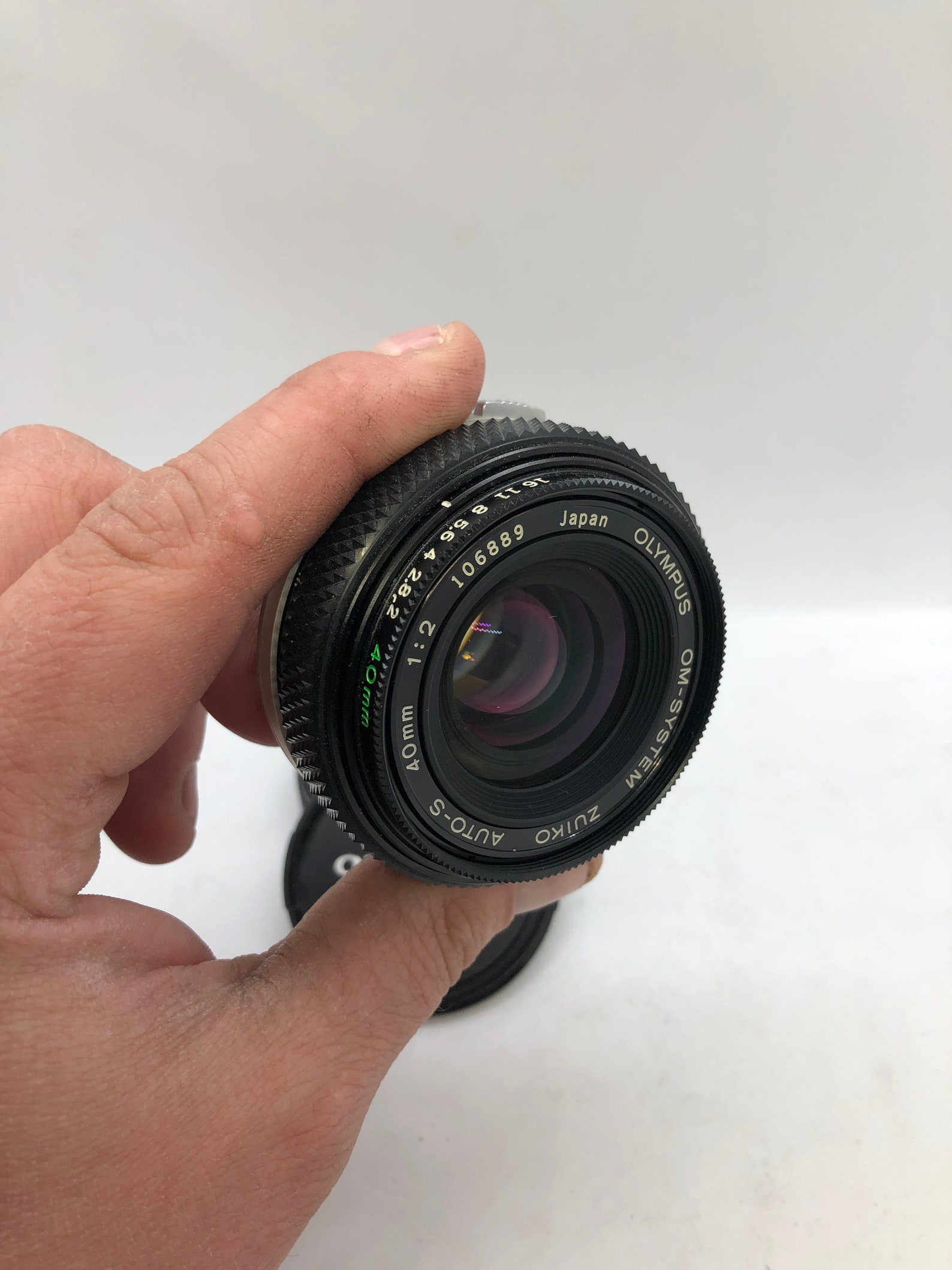 Rare Olympus OM 40mm f/2 Pancake Lens Mint 90 Day Warranty Etsy