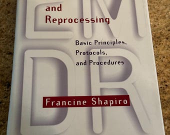 EMDR Eye Movement Desensitization and reprocessing book Francine Shapiro  mint