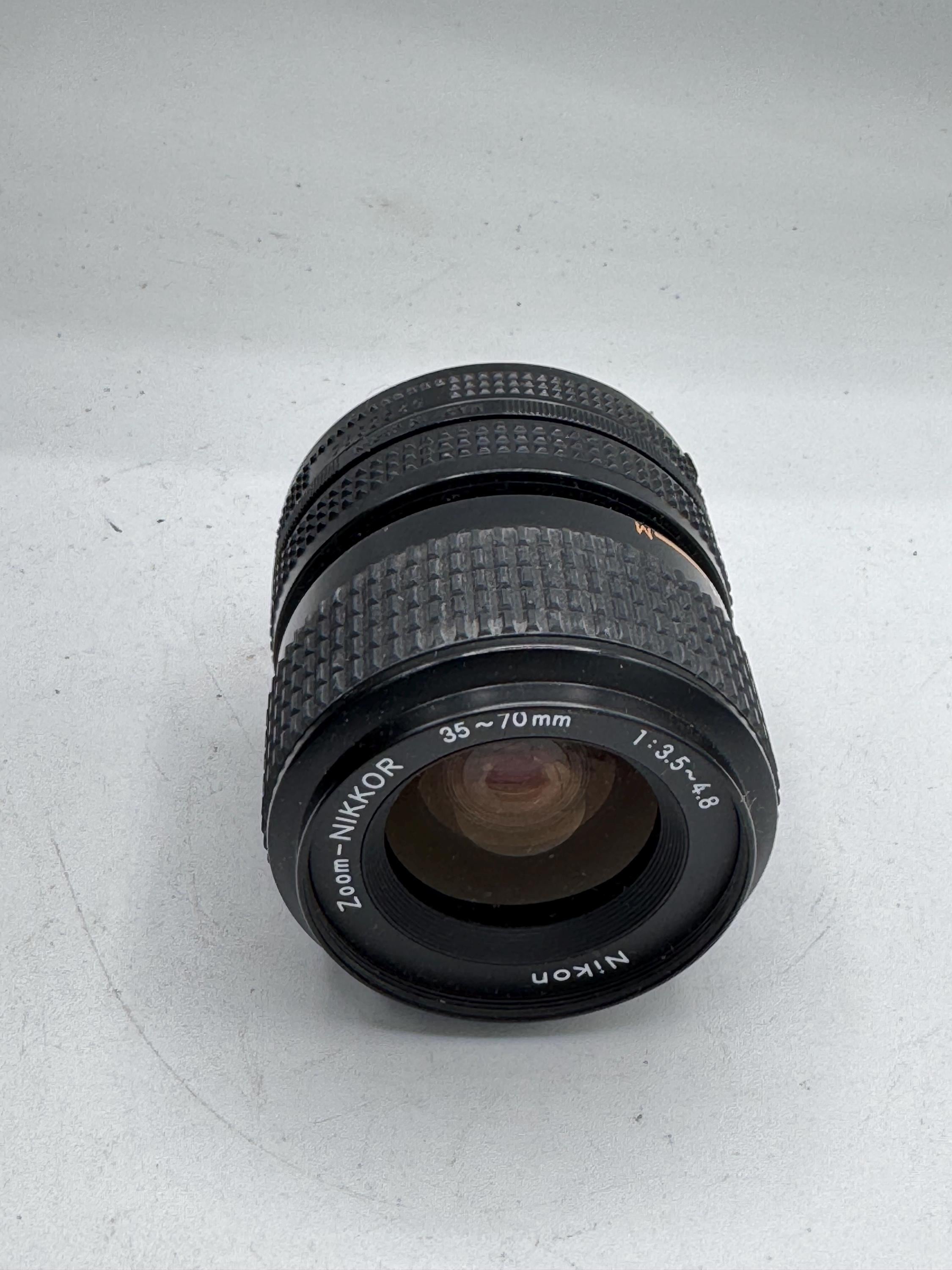 Nikon AI Zoom Nikkor 35-70mm F/3.5-4.8 Zoom Lens Excellent Plus