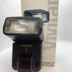 Pentax/Vivitar 730AF P Auto Focus Flash New In Box!