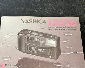 Presque comme neuf] Appareil photo argentique Kyocera T Scope Yashica