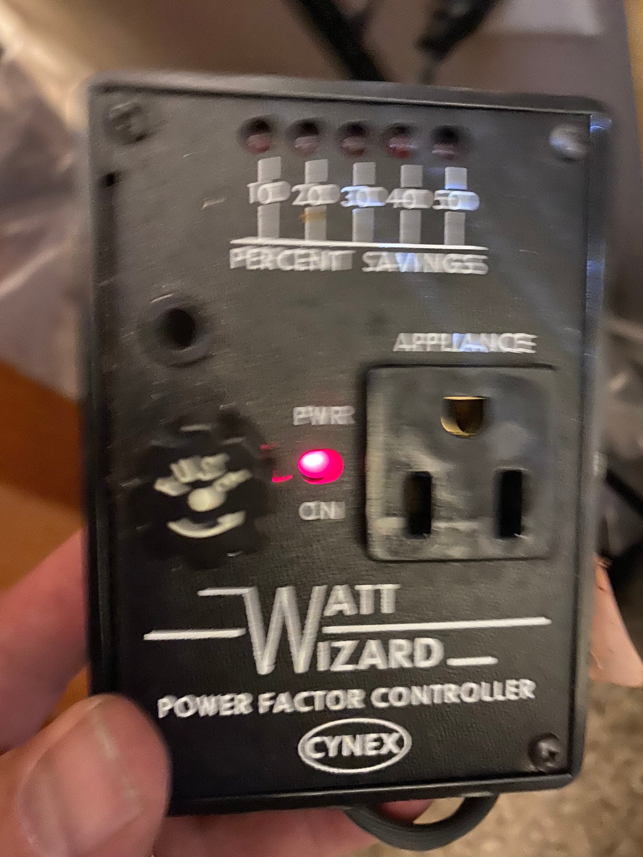 Cynex Key Cynex Watt Wizard Power Factor Controller New and Unused and Working ...