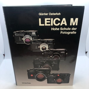 Leica M Hardcover Camera Boek van Gunter Osterloh in het Duits!