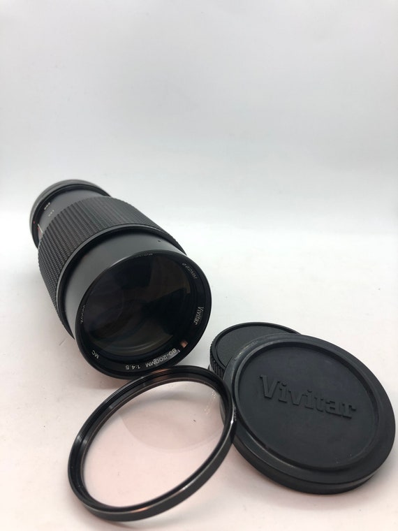 Canon FD/Vivitar 80-200 mm f/4.5 ズームレンズ 新品同様! - Etsy 日本