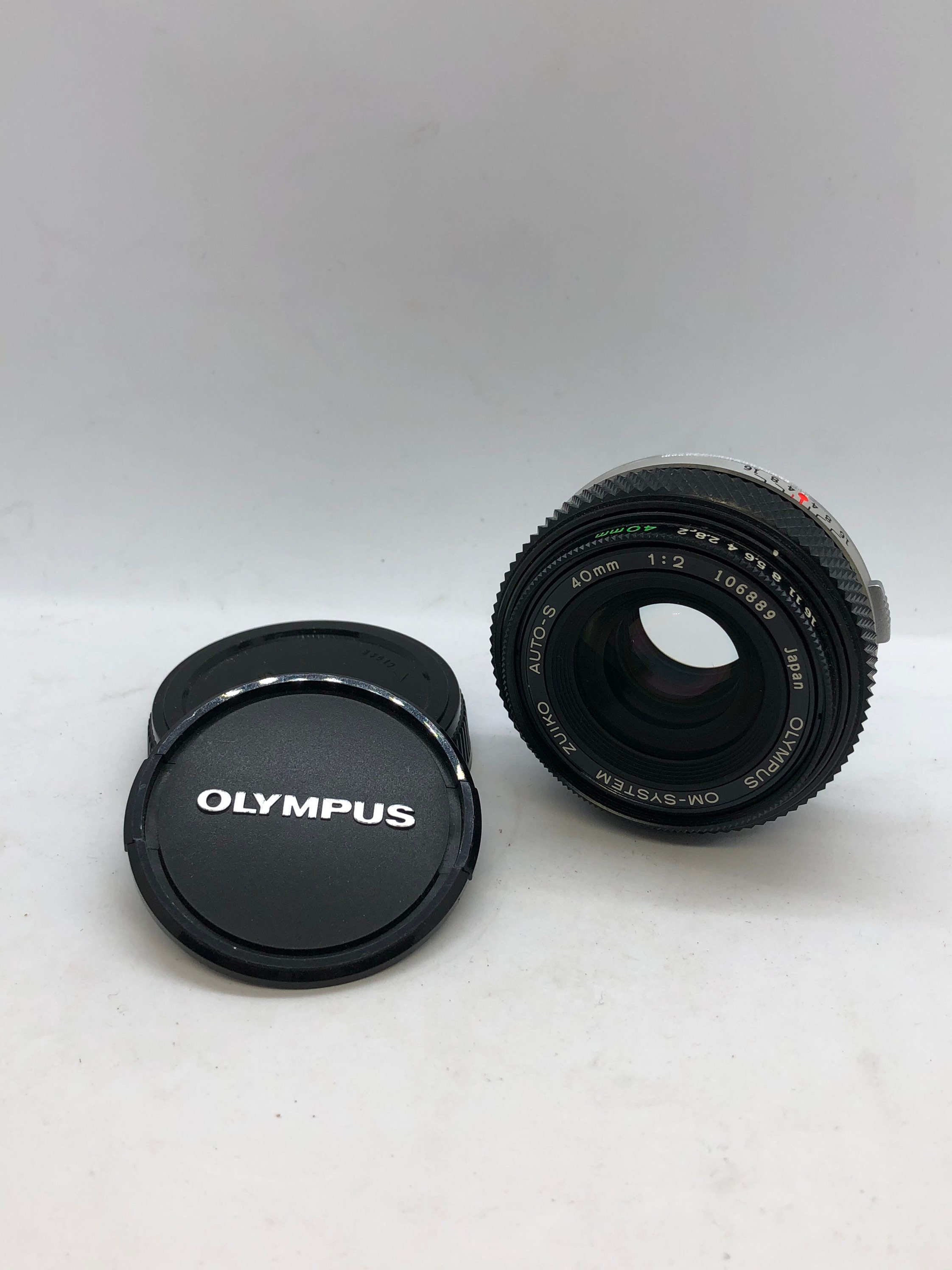 Rare Olympus OM 40mm f/2 Pancake Lens Mint 90 Day Warranty Etsy