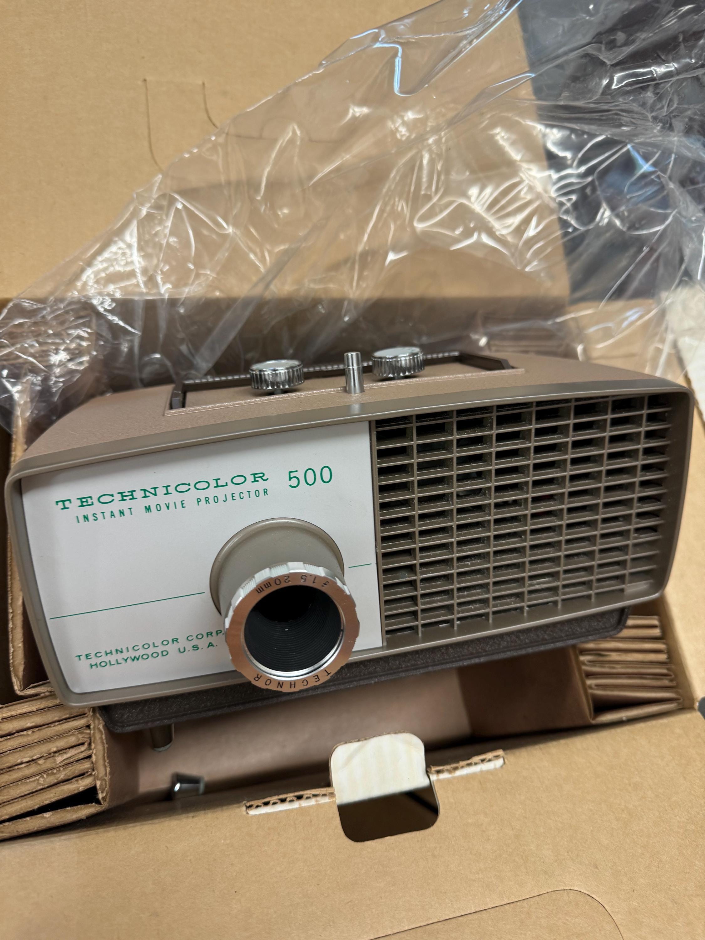 Kodak Technicolor 500 Instant Movie Projector New in Box READ