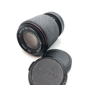 Canon FD/ Tokina 70-210mm f/4-5.6 Compact Zoom Lens!