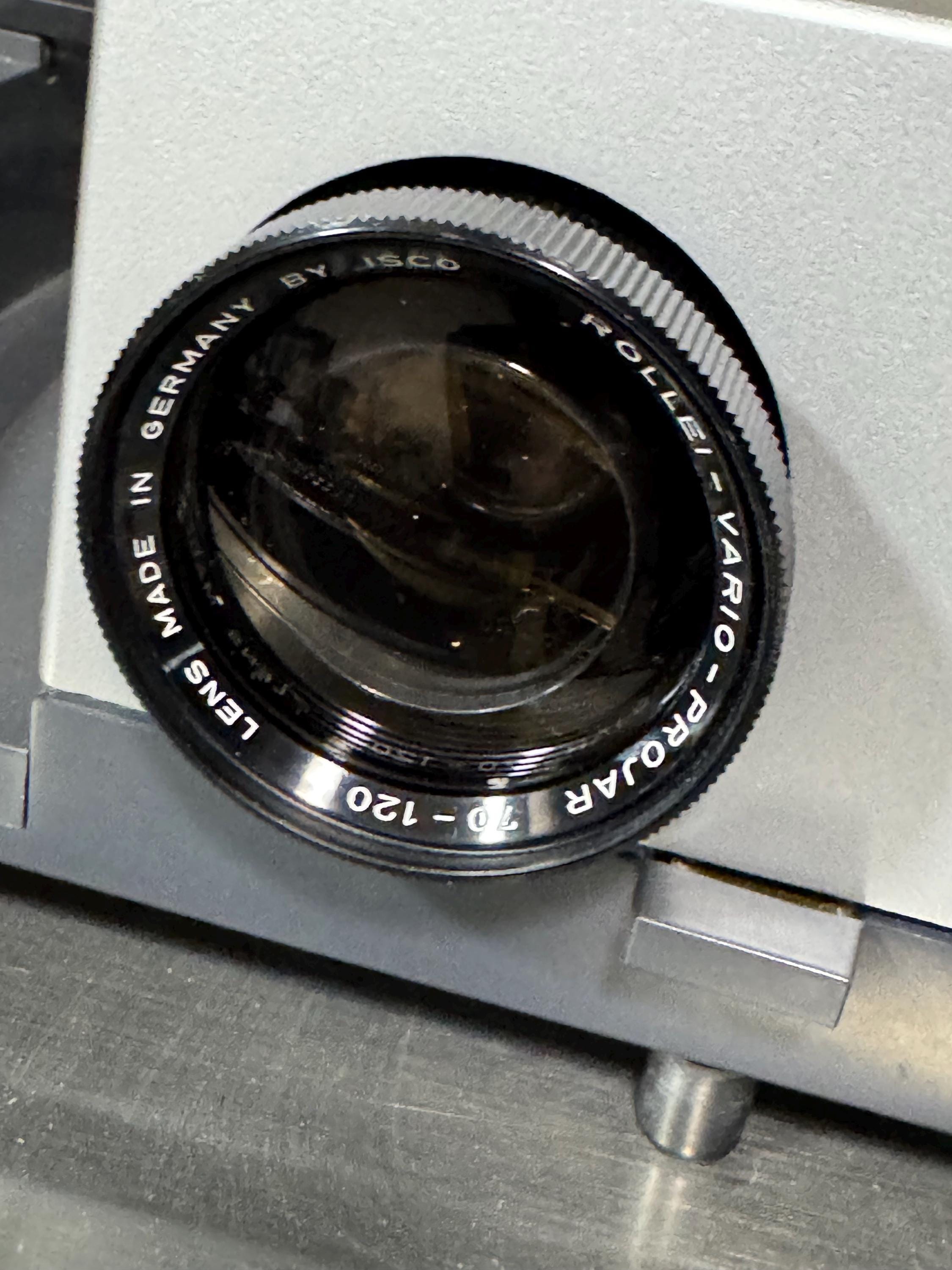 Rare Rollei P35 E 35mm Slide Projector W/very Rare Rollei Vario