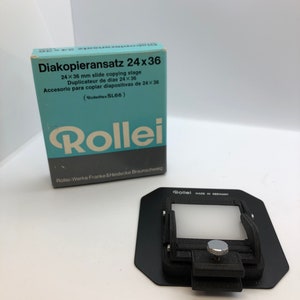 Rollei 35mm Slide Copying Stage for Rolleiflex 66!