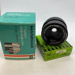 Pentax Screw Mount/hanimar 35mm F/3.5 T System Wide Angle