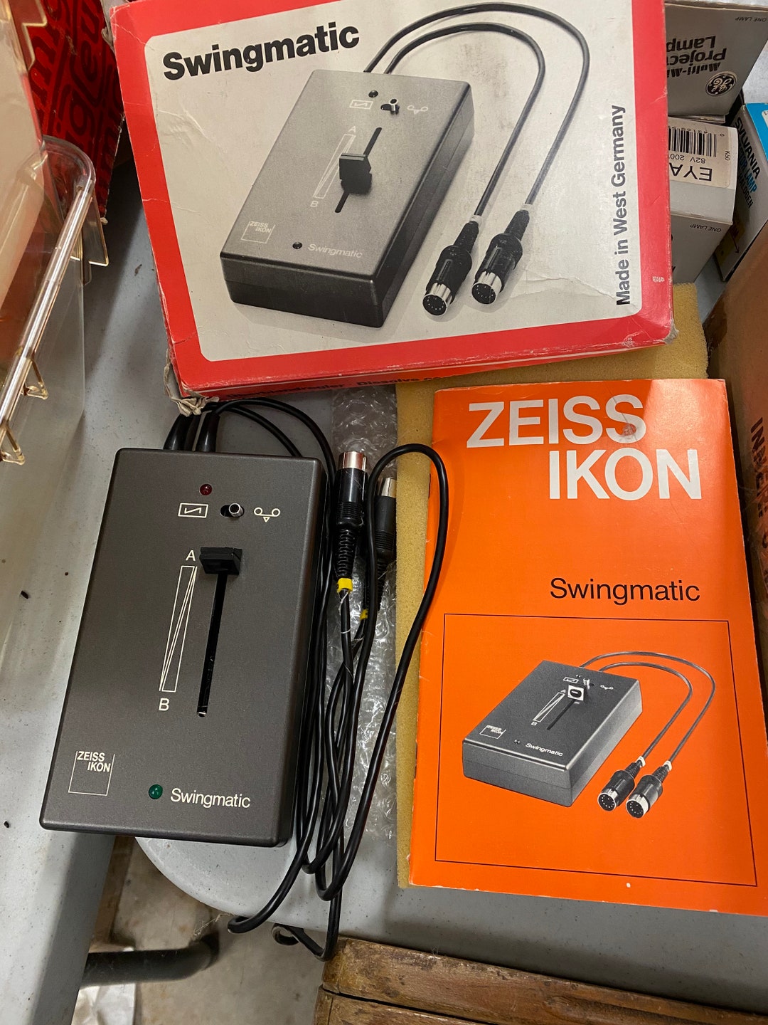 Rare Zeiss Ikon Swingmatic Slide Projector Dissolve Unit New Etsy