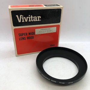 Vivitar Super Wide Lens Hood for 70mm Lens Thread!