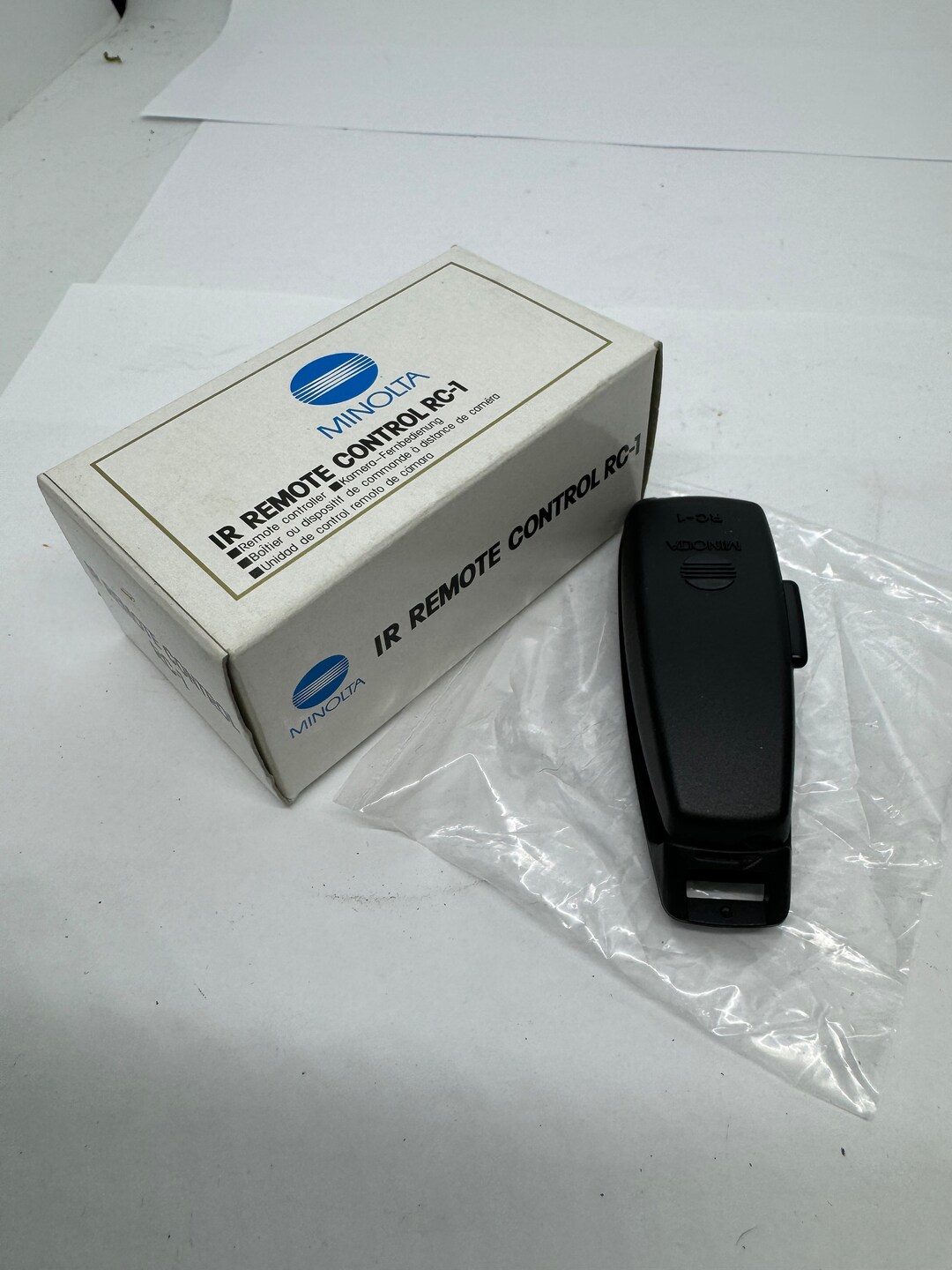 Rc1 Remote Control Minolta RC-1 Infrared, Remote Control for Compact Minolta Cameras New ...