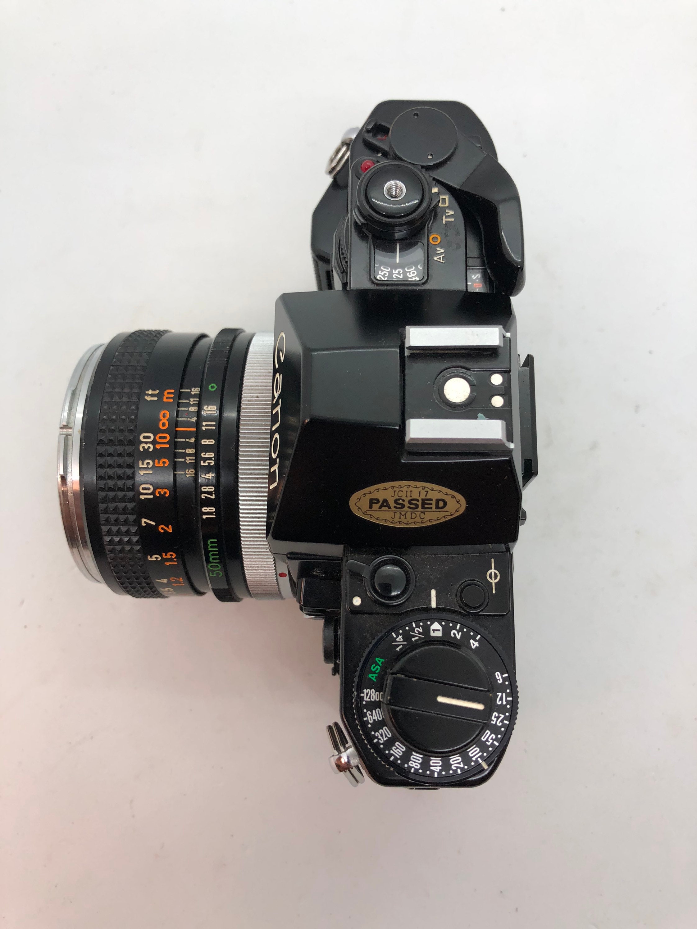 Canon A1 35mm camera w/ 50mm f/1.8 Lens 90 Day Warranty Etsy