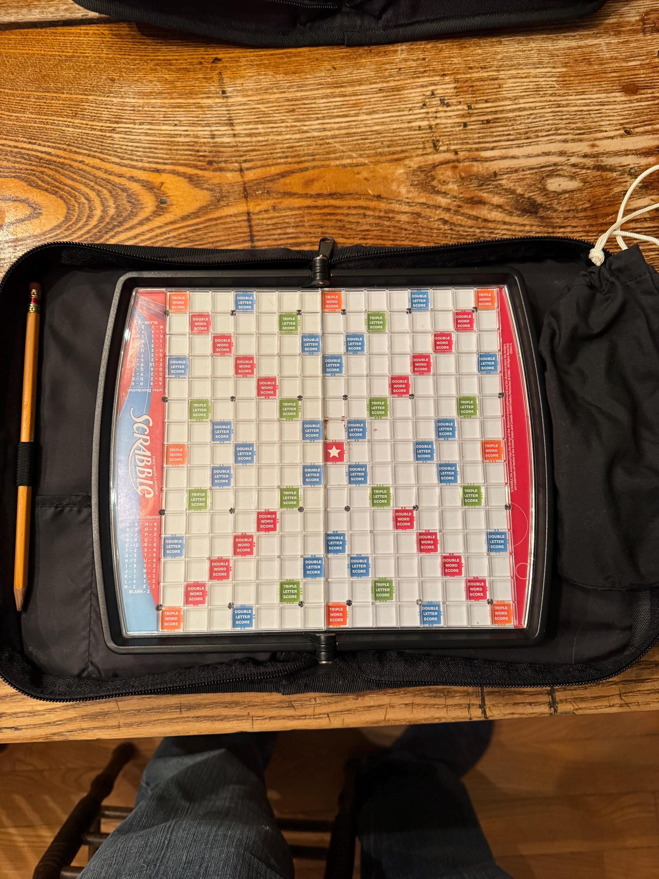 Scrabble Game Folio Travel Edition Replacement Pieces & Parts Snap Tiles