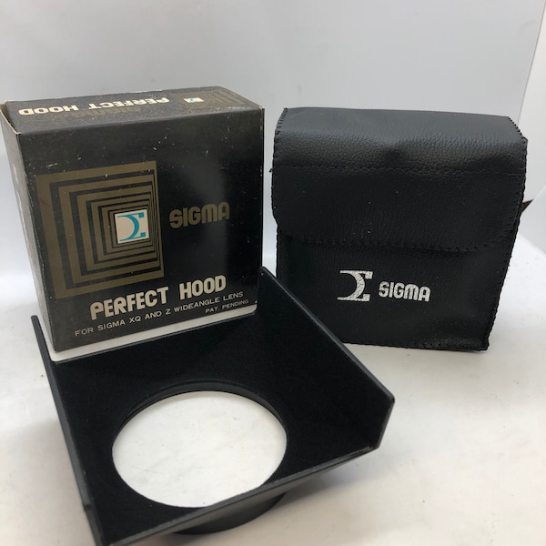 Sigma Perfect Hood Lens Hood for Sigma XQ and Z Wide Angle Lenses! New in Box!