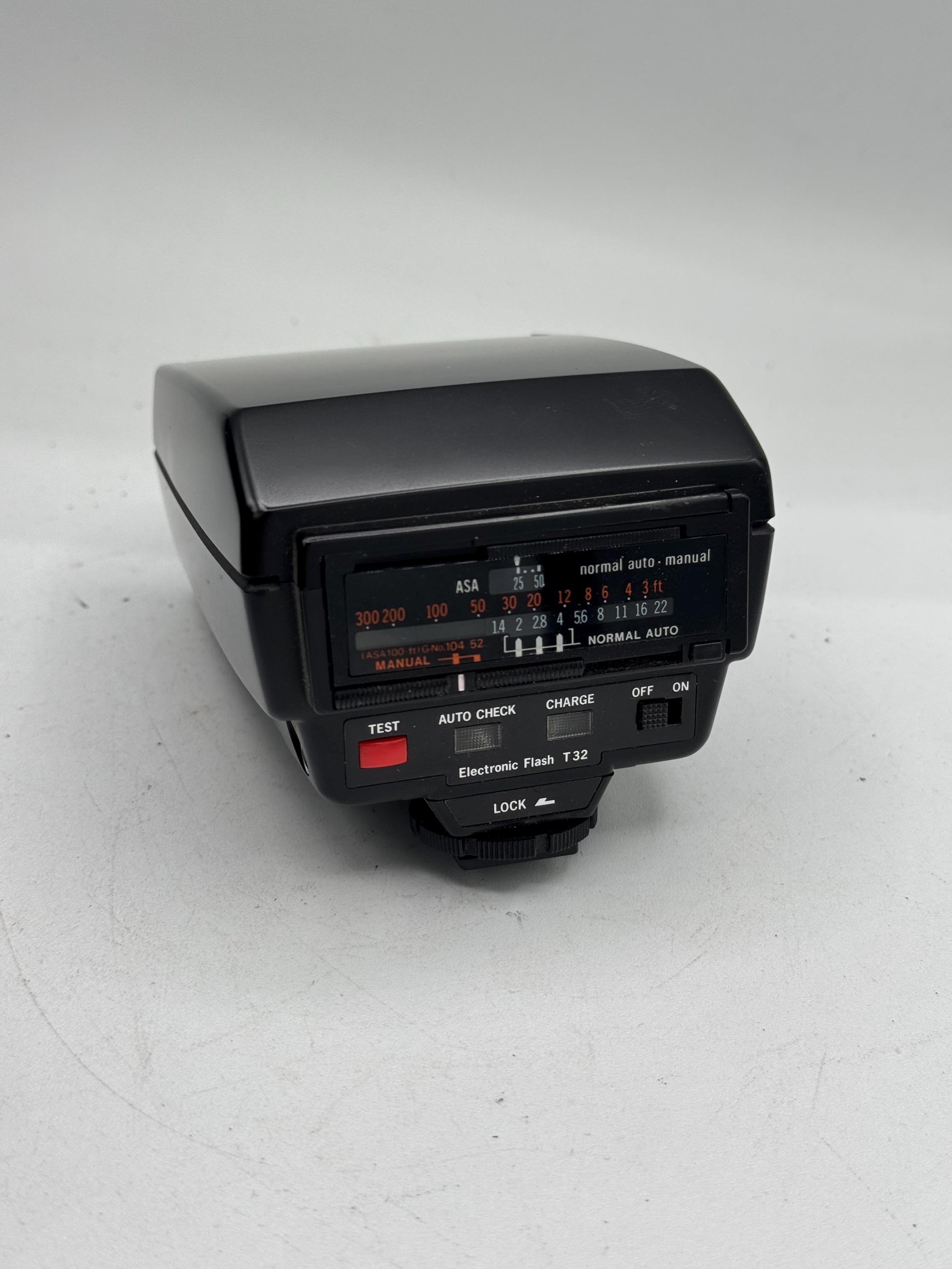 非常に良い】 OLYMPUS オリンパス エレクトロニックフラッシュ T32 