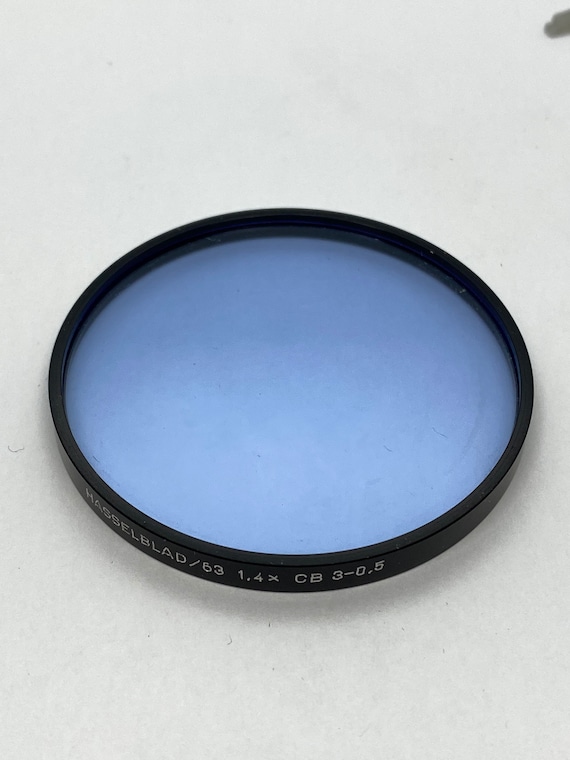 Hasselblad/63mm Drop in Blue CB-3 Filter Mint 90 Day