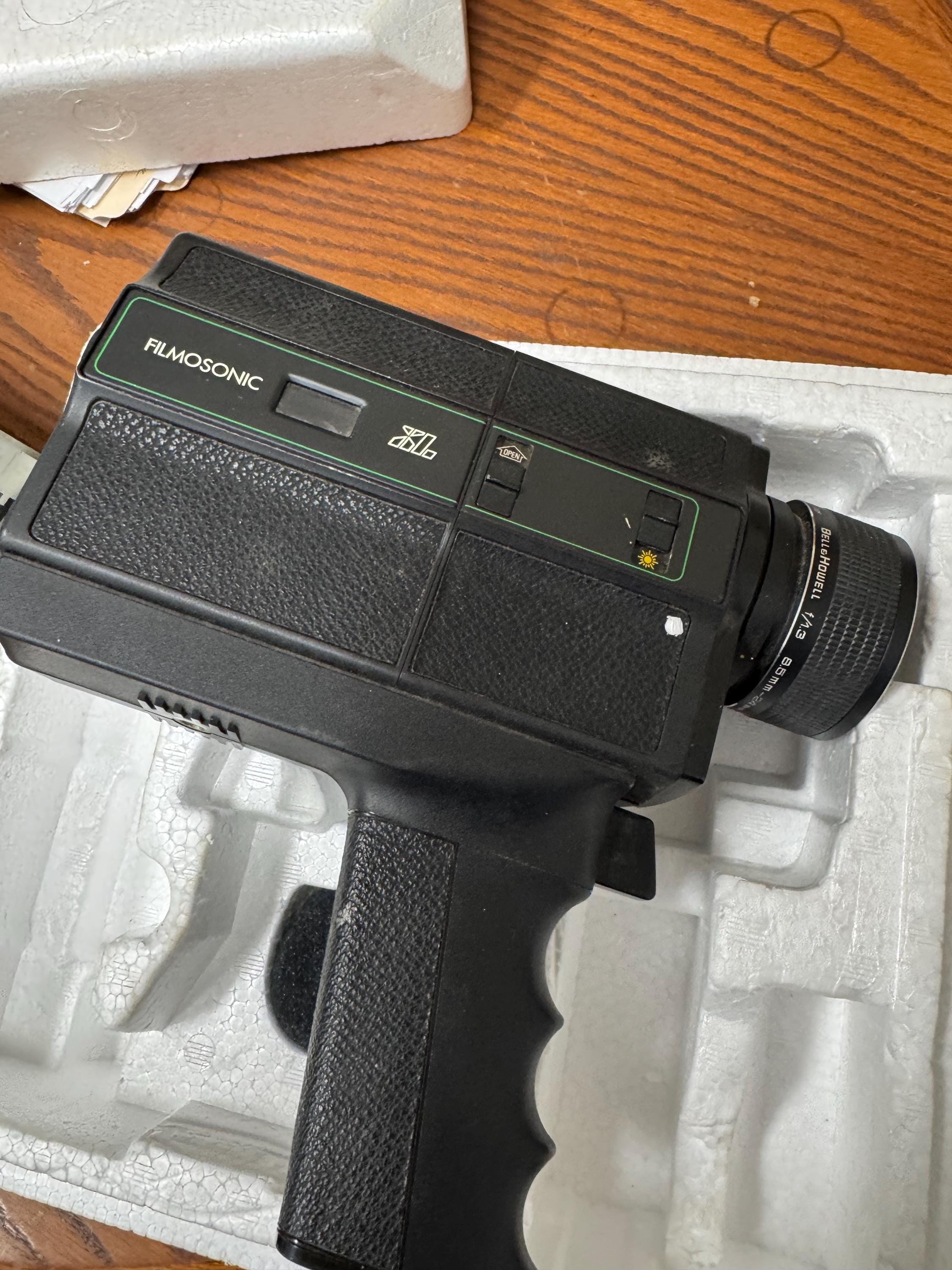 Bell & Howell Sound Star Filmosonic XL Super 8mm Film Camera New
