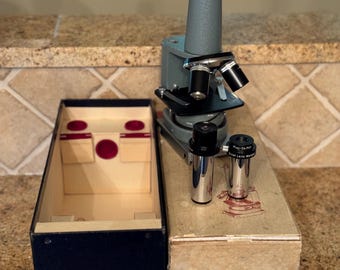 very rare Prado 500 microscope projector attachment mint with box!