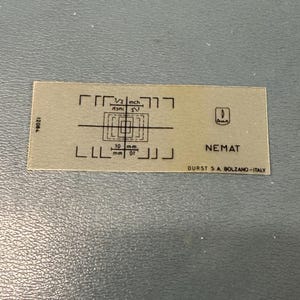 super rare Durst NEMAT 35mm enlarger focusing aid unused