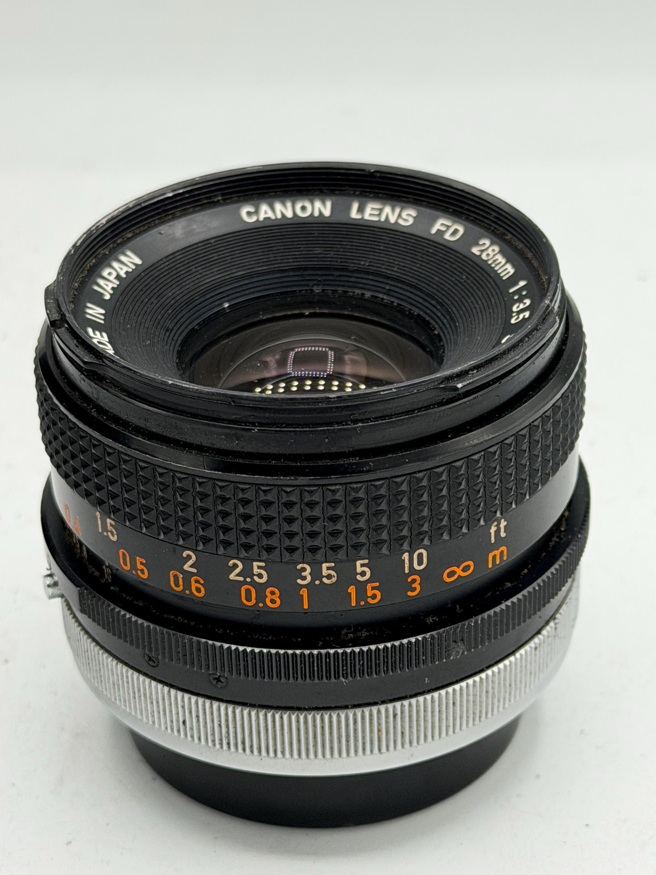 Canon Fd 28mm F3.5 - Etsy