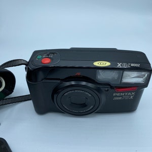 Pentax zoom 70X compact 35mm camera w/35-70mm power zoom selfie mode  excellent