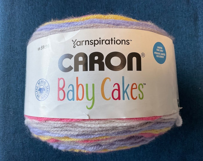 Yarnspirations Caron Baby Cakes Primary 82 Percent Acrylic, 18 Percent
