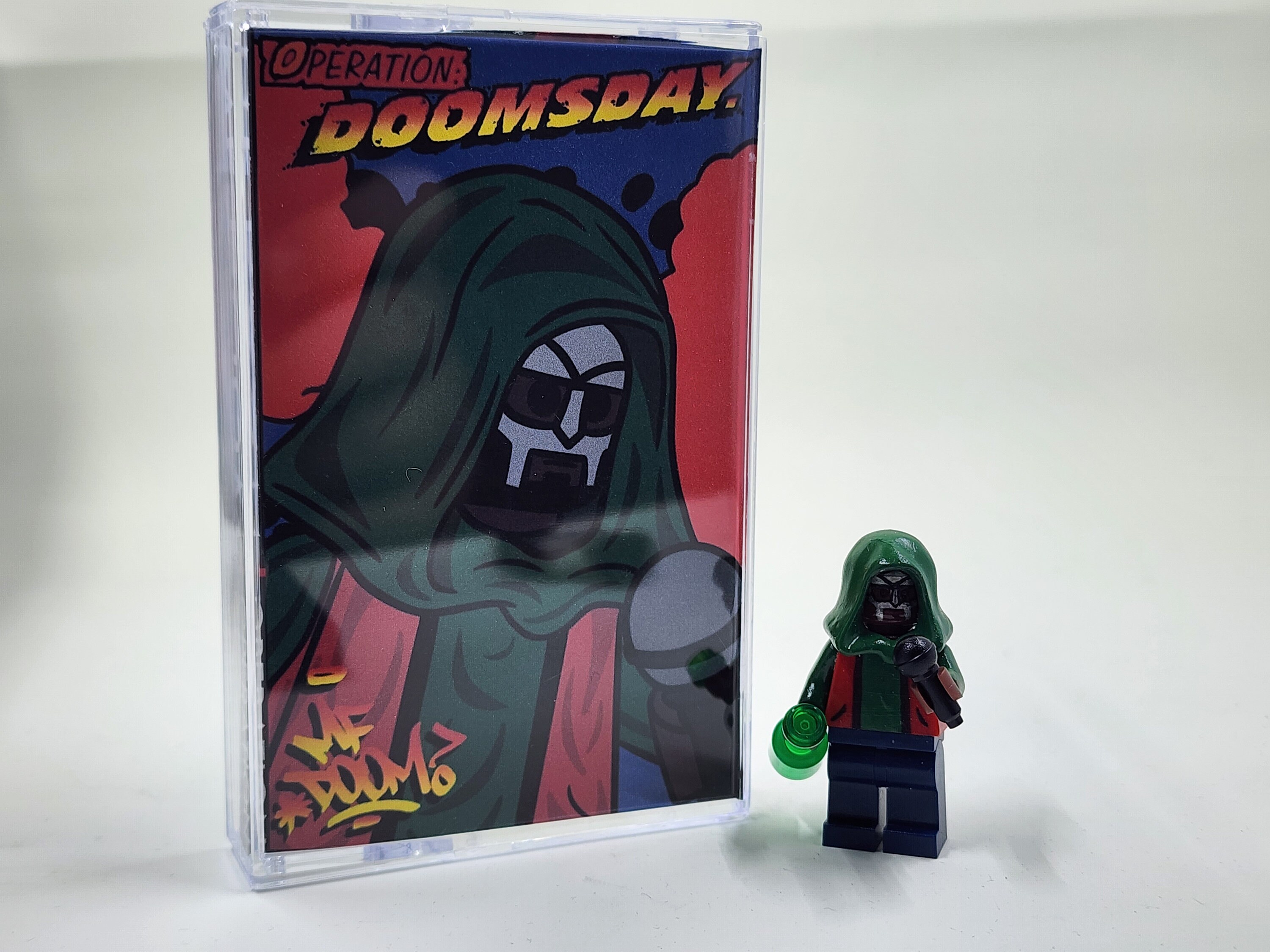 MF DOOM Minifigure mm.. Food artists Rendition -  Israel