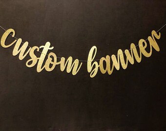 Custom Order Banner Etsy
