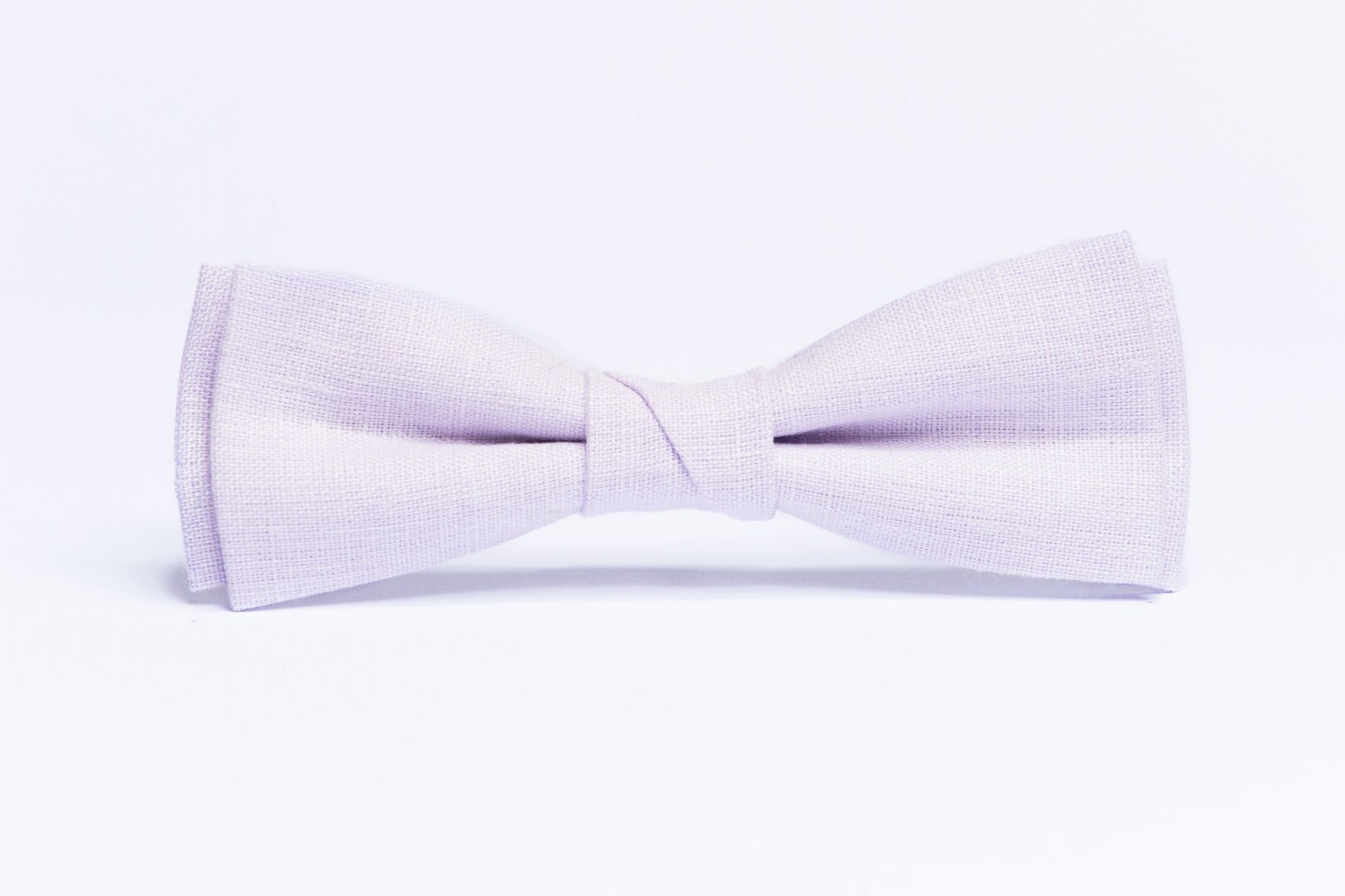 Lilac bow tie for boy Light purple bow ties for men Linen | Etsy