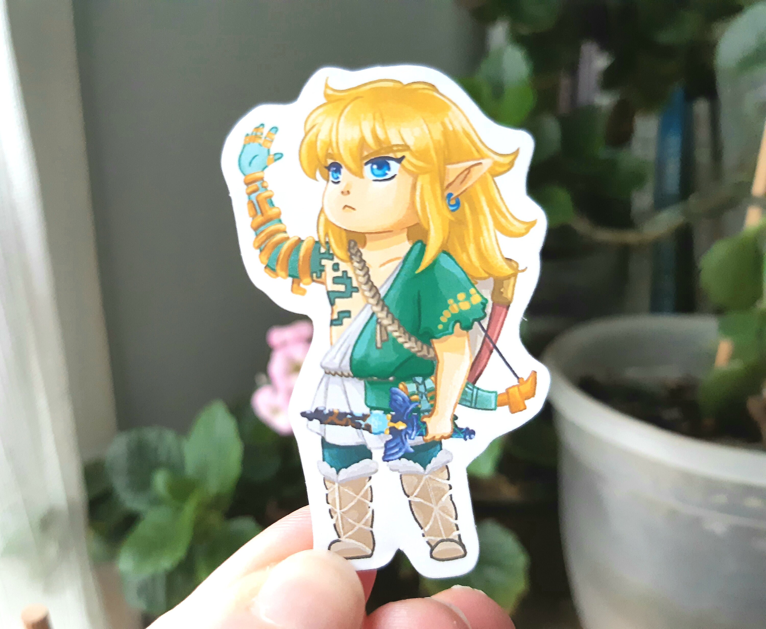 Totk Sticker Zelda TOTK Characters Stickers Packs Stationery - Etsy