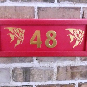 Fish Address Plaque afbeelding 1