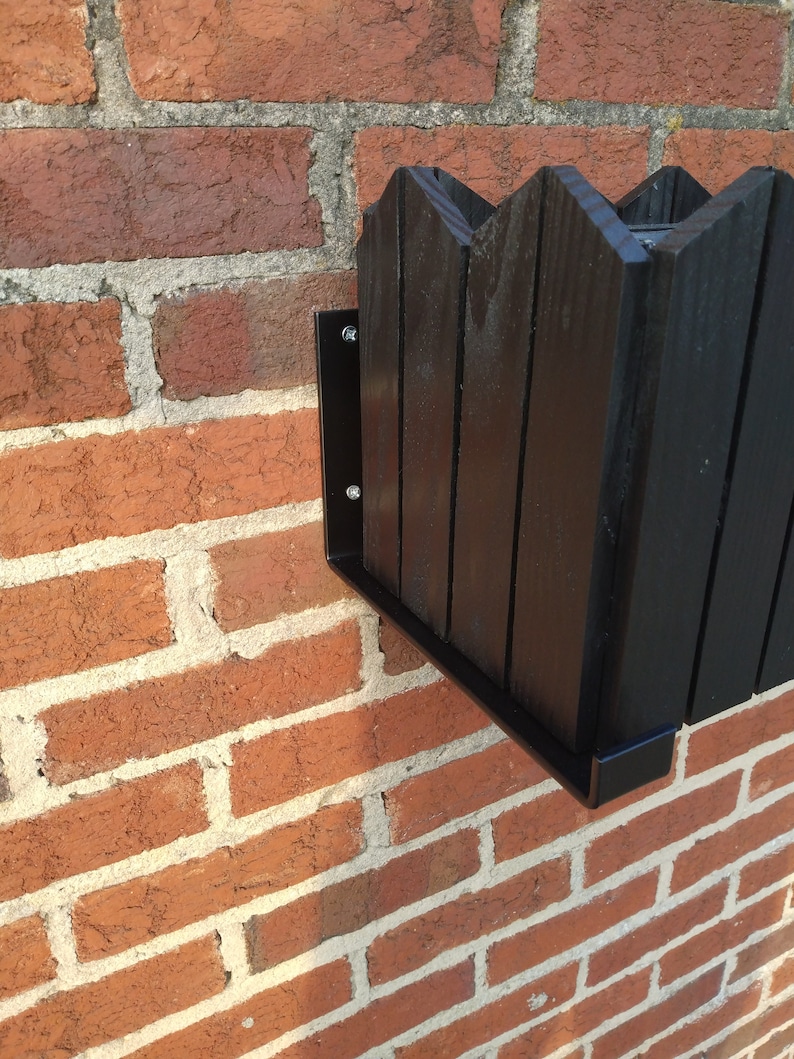 Planter Brackets Window Box Hangers Etsy