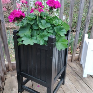 Planter 14 X 24 Bottom Cambridge Wood Planter, Outdoor Planter