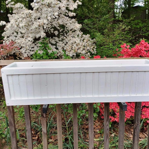 Window Box Planter Window Planter Wood Flower Box Ledge Etsy