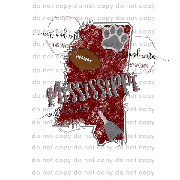 Mississippi State shirt design, MSU, Mississippi state football, MS, Mississippi bulldogs, hail state  football PNG digital download design