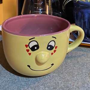 Cute Yellow Face Mug