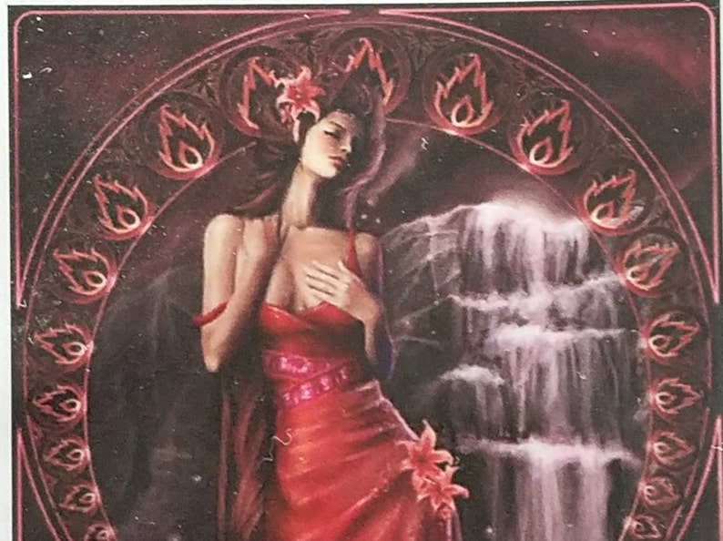 4 Seven Deadly Sins Collection Artistic Fantasy Portrait Cross Stitch LUST Rating