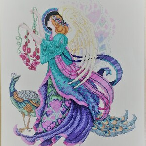 RARE - OOP 1997 &quot;Angel of Fantasy&quot; Cross Stitch Chart/Pattern, Rating - 2, Z