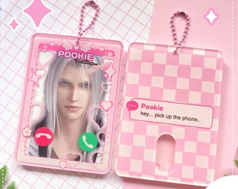 Pookie is Calling photocard holder keychain