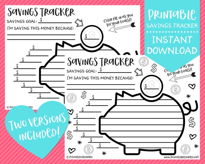 Printable Savings Chart