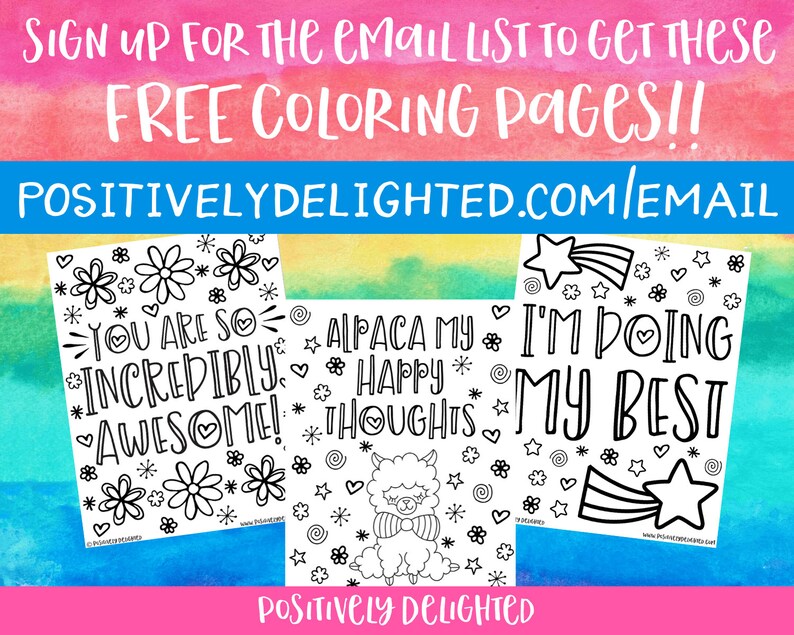 Instant Download PDF Superhero Girl Power Coloring Pages Superhero Birthday Party Favors Affirmation Gift Set of 9